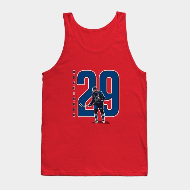 Nathan Mackinnon Tank Top by islandersgraphics